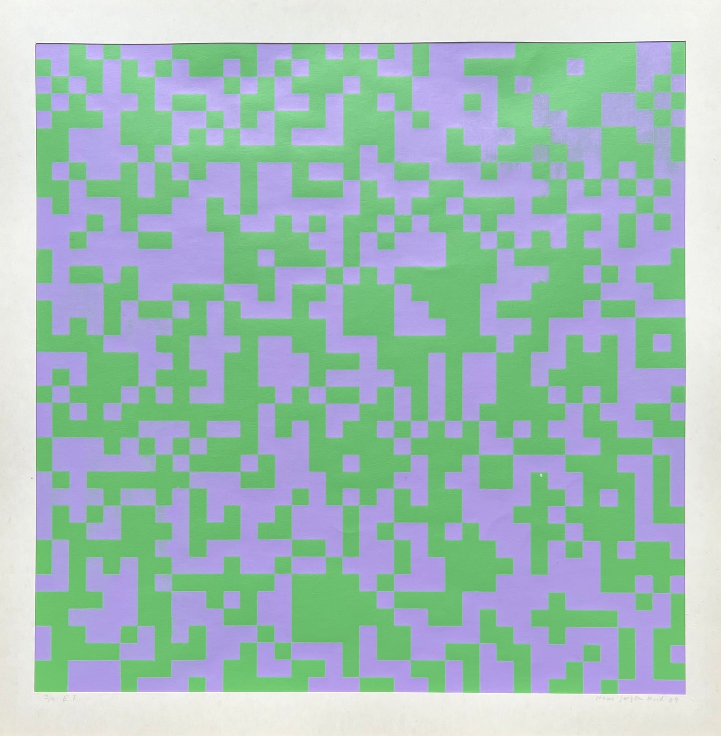 Hans Jørgen Hvid. Composition, 1969