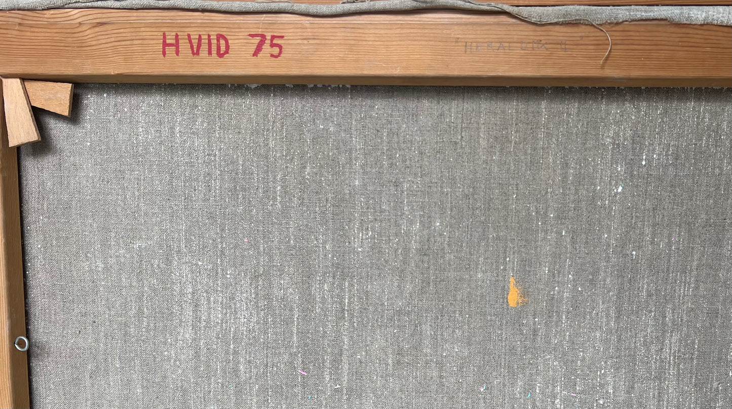 Hans Jørgen Hvid. “Heraldik II”, 1975