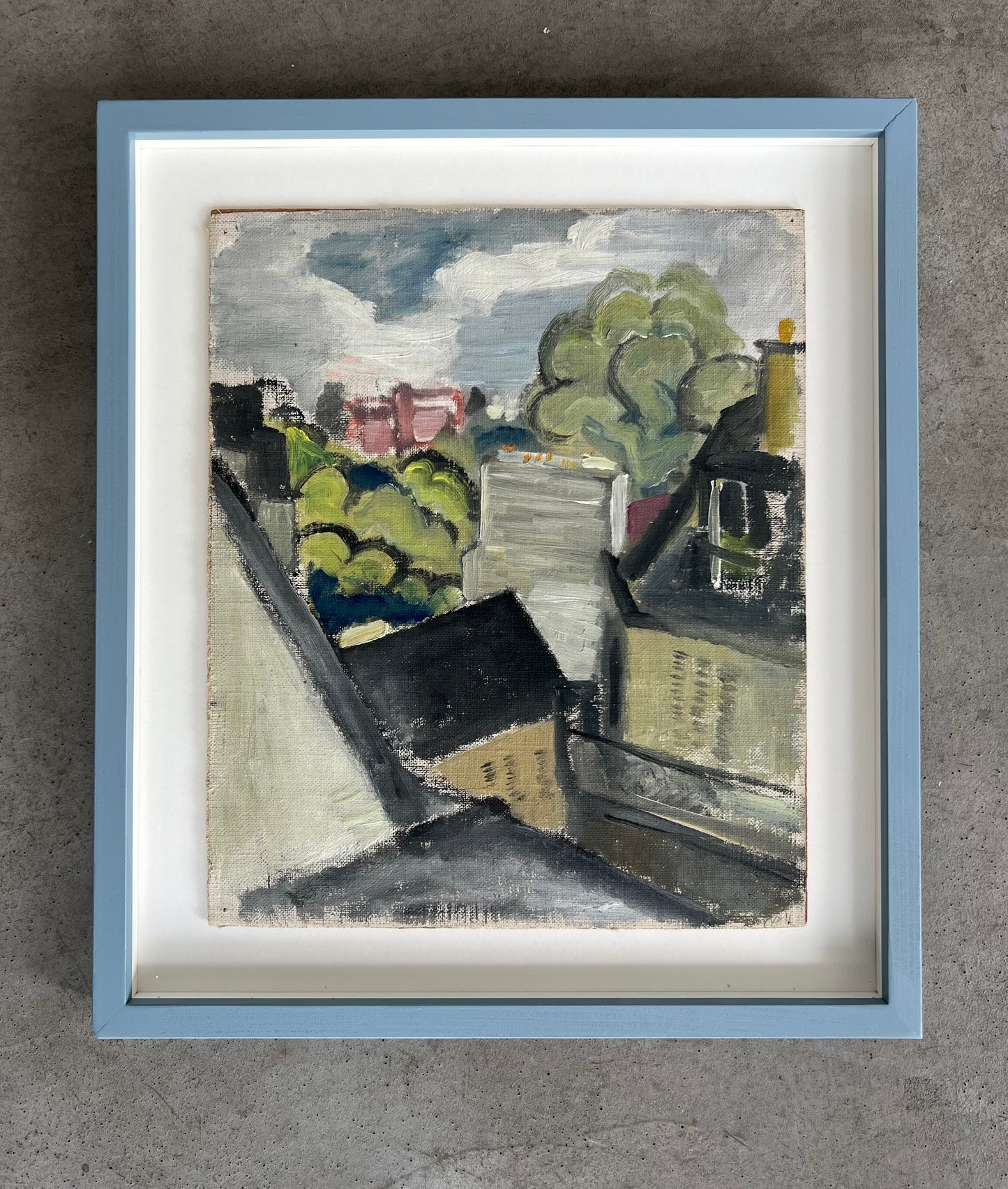 Rita Kernn-Larsen. View in Paris, ca. 1930