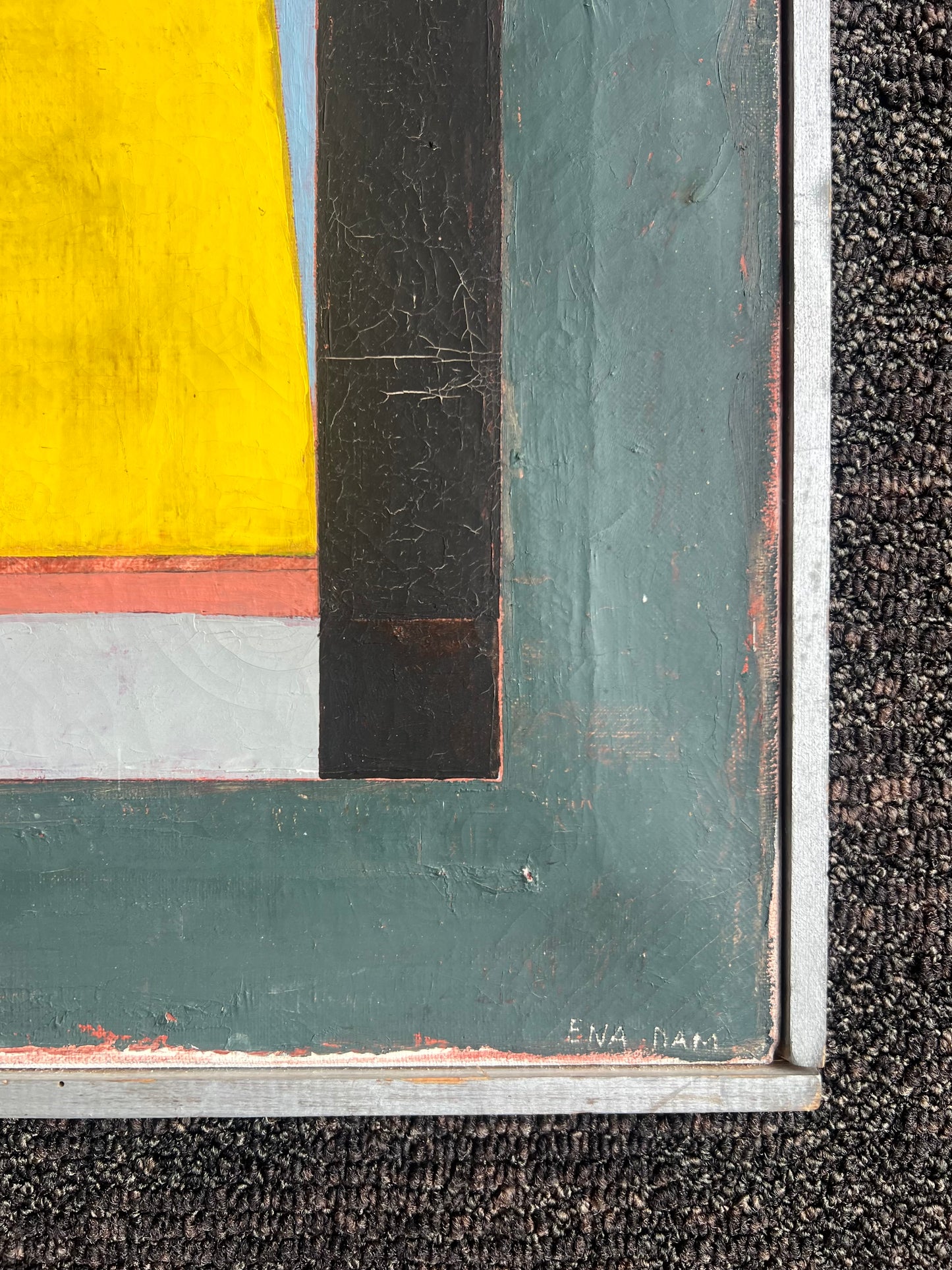 Ena Dam. “Gul åbning”, 1978