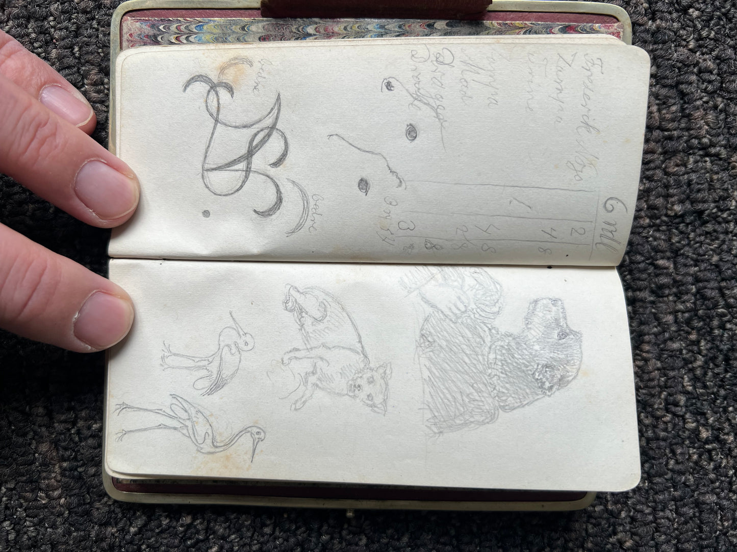 Niels Skovgaard. Sketchbook