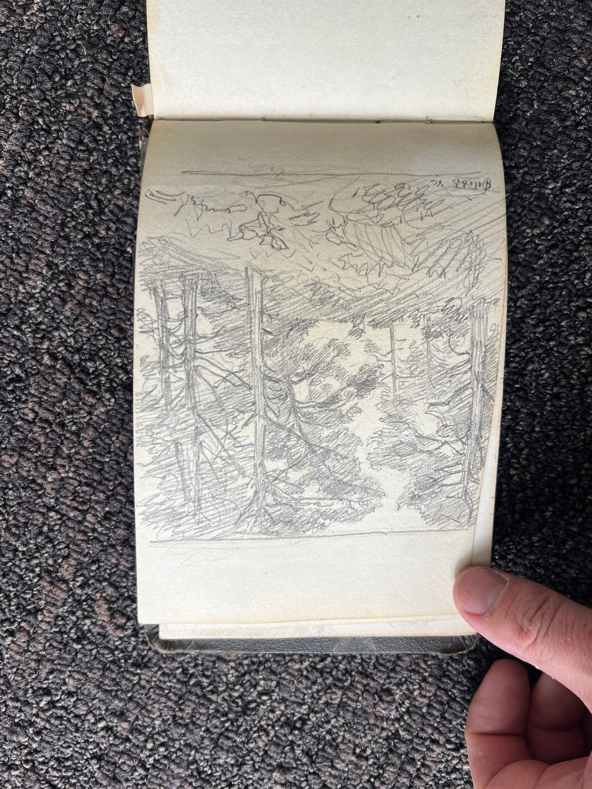 Niels Skovgaard. Sketchbook