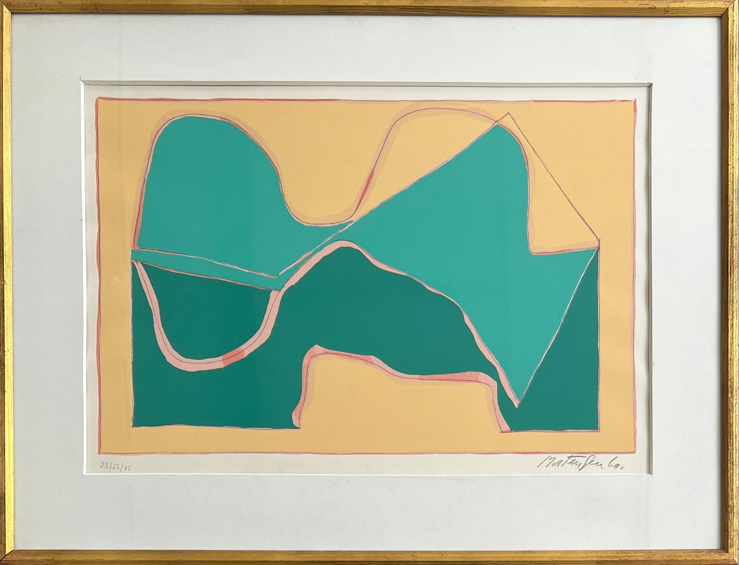 Richard Mortensen. Composition, 1960