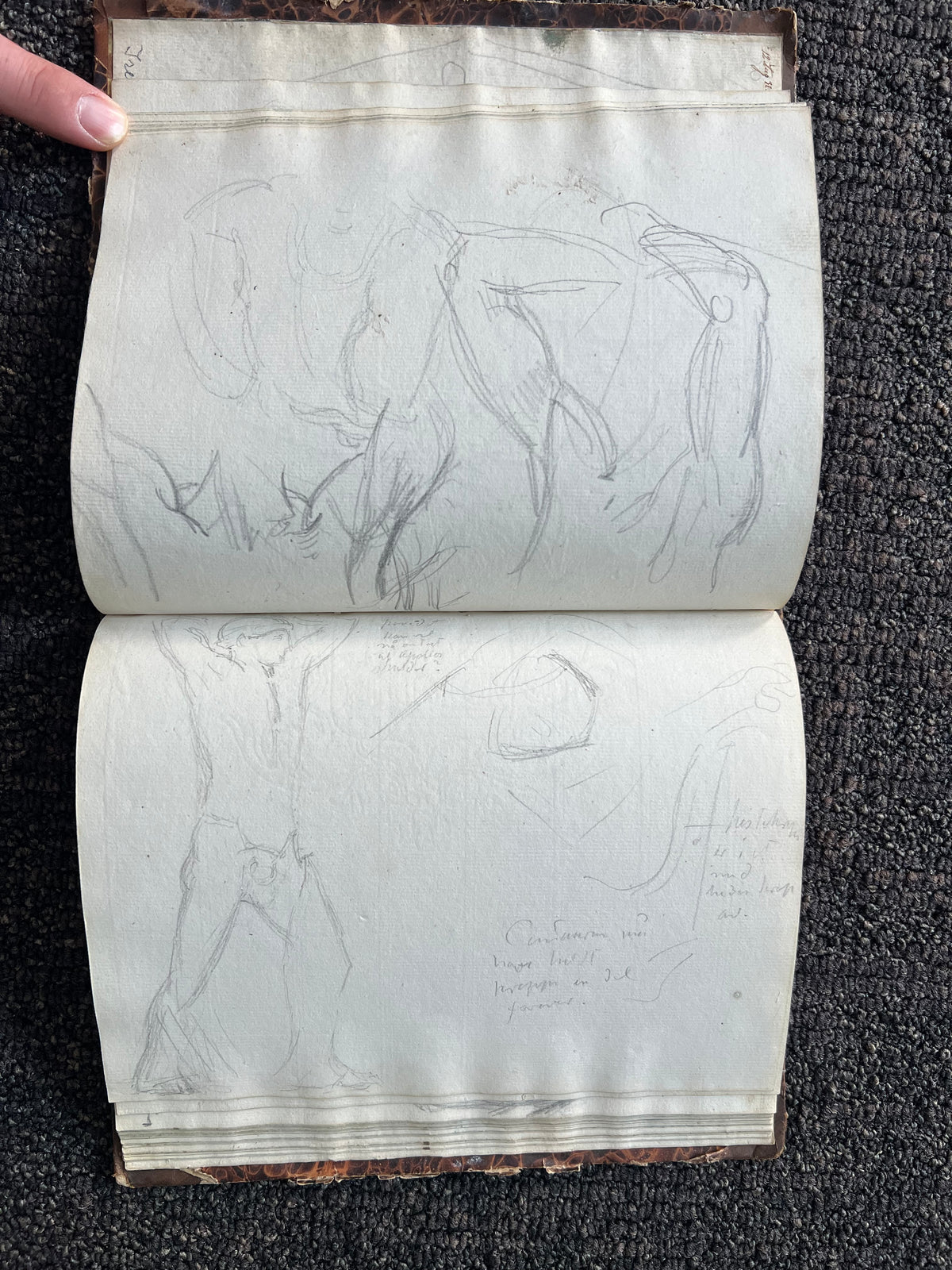 Niels Skovgaard. Sketchbook