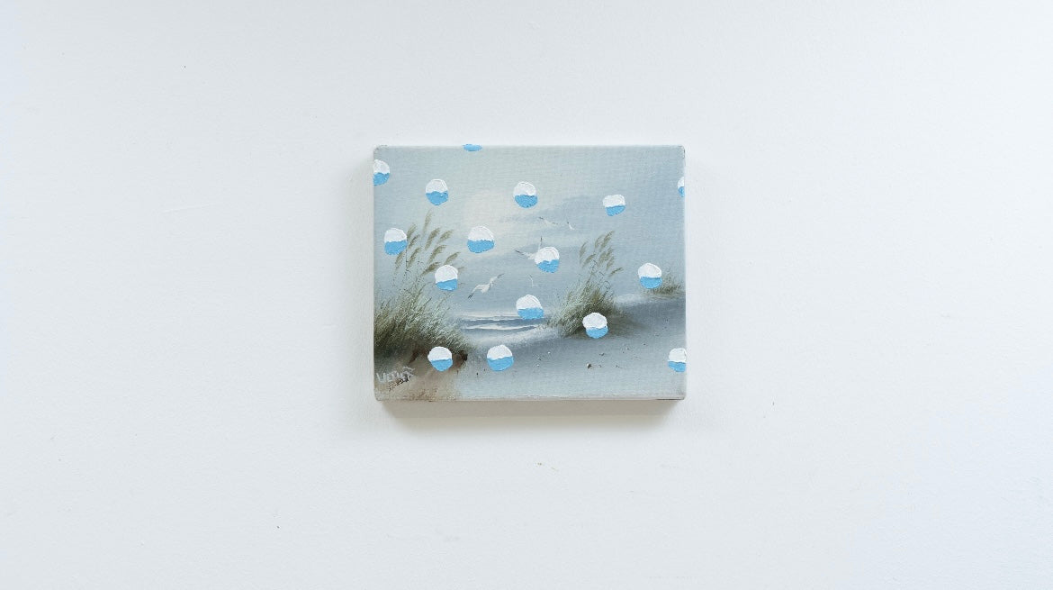 Mads Lindberg. Untitled, (Snow Painting), 2024
