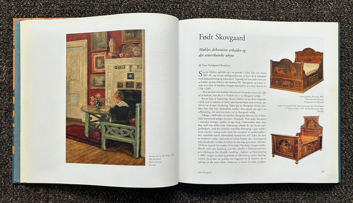Susette Holten f. Skovgaard. “Interiør med en lille dreng”, 1904