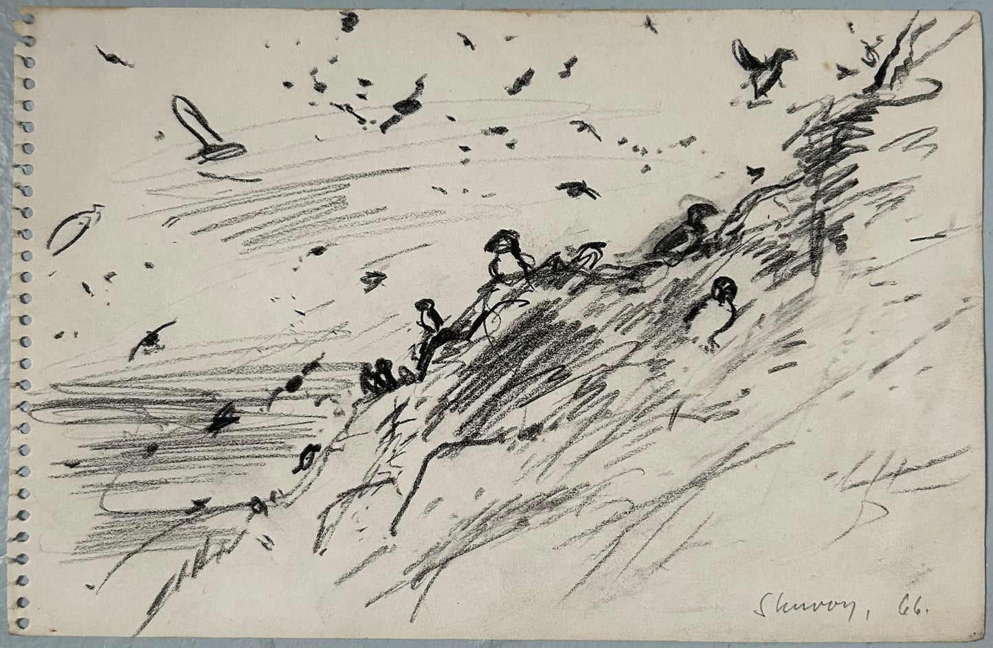 John Olsen. ”Skuvoy”, 1966