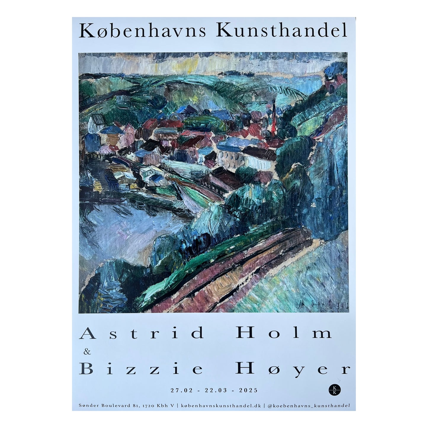 Astrid Holm & Bizzie Høyer. Poster, 2025