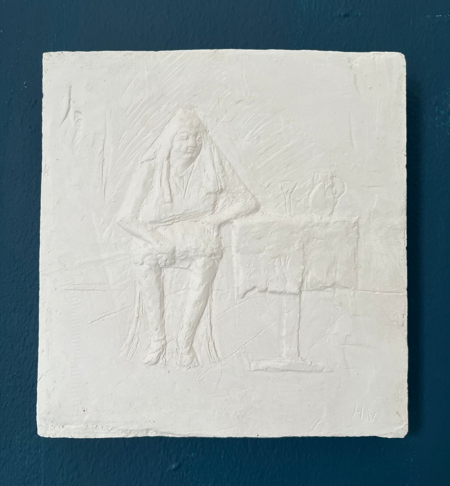 Hanne Varming. “Kone ved cafébord i Rom”, 1976