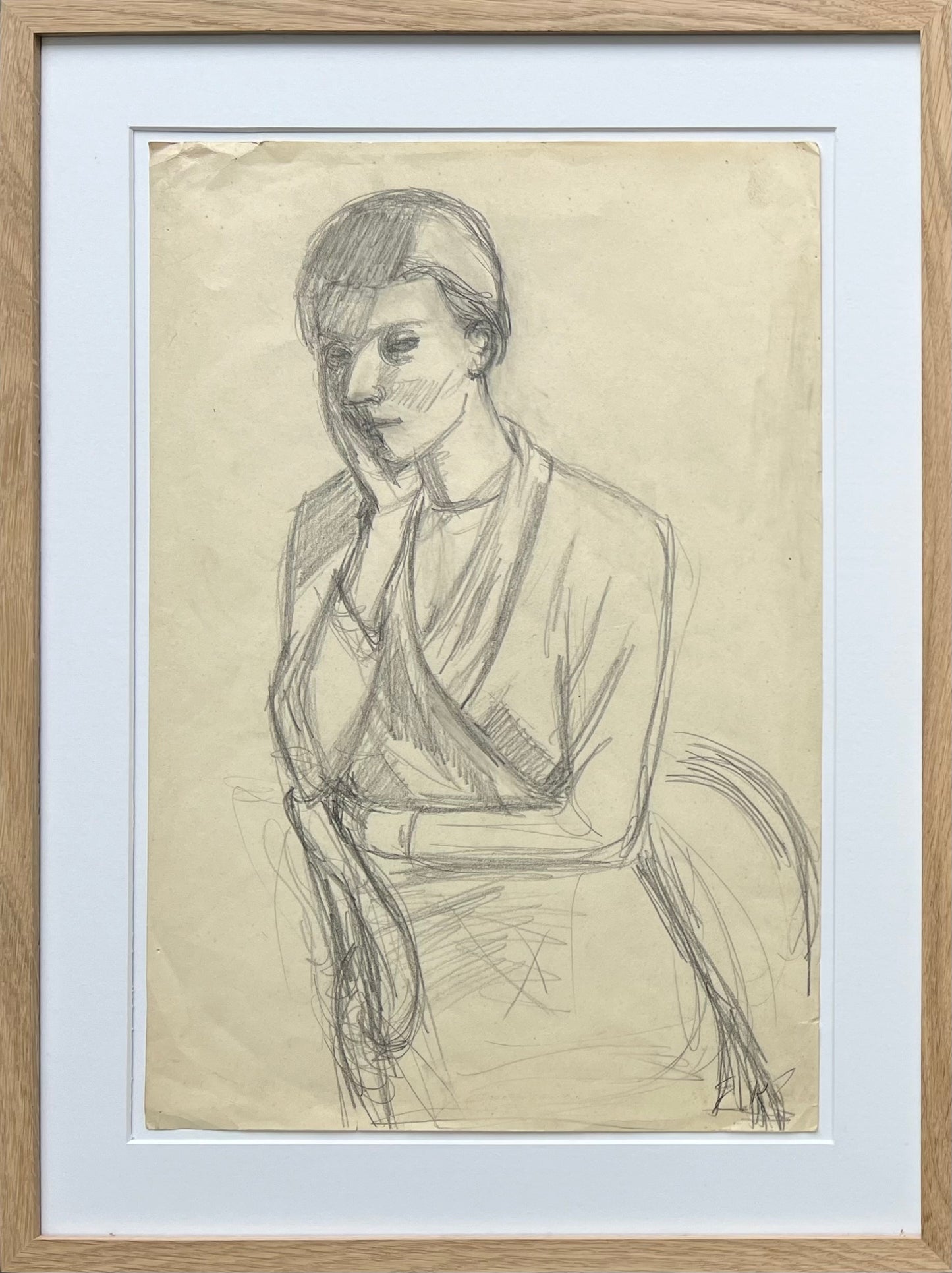 Elisabeth Karlinsky. The artists selfportrait, 1932