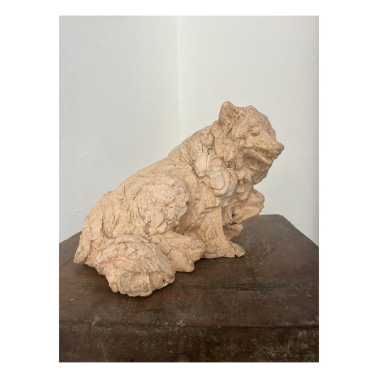 Henry Luckow-Nielsen. Dog sculpture