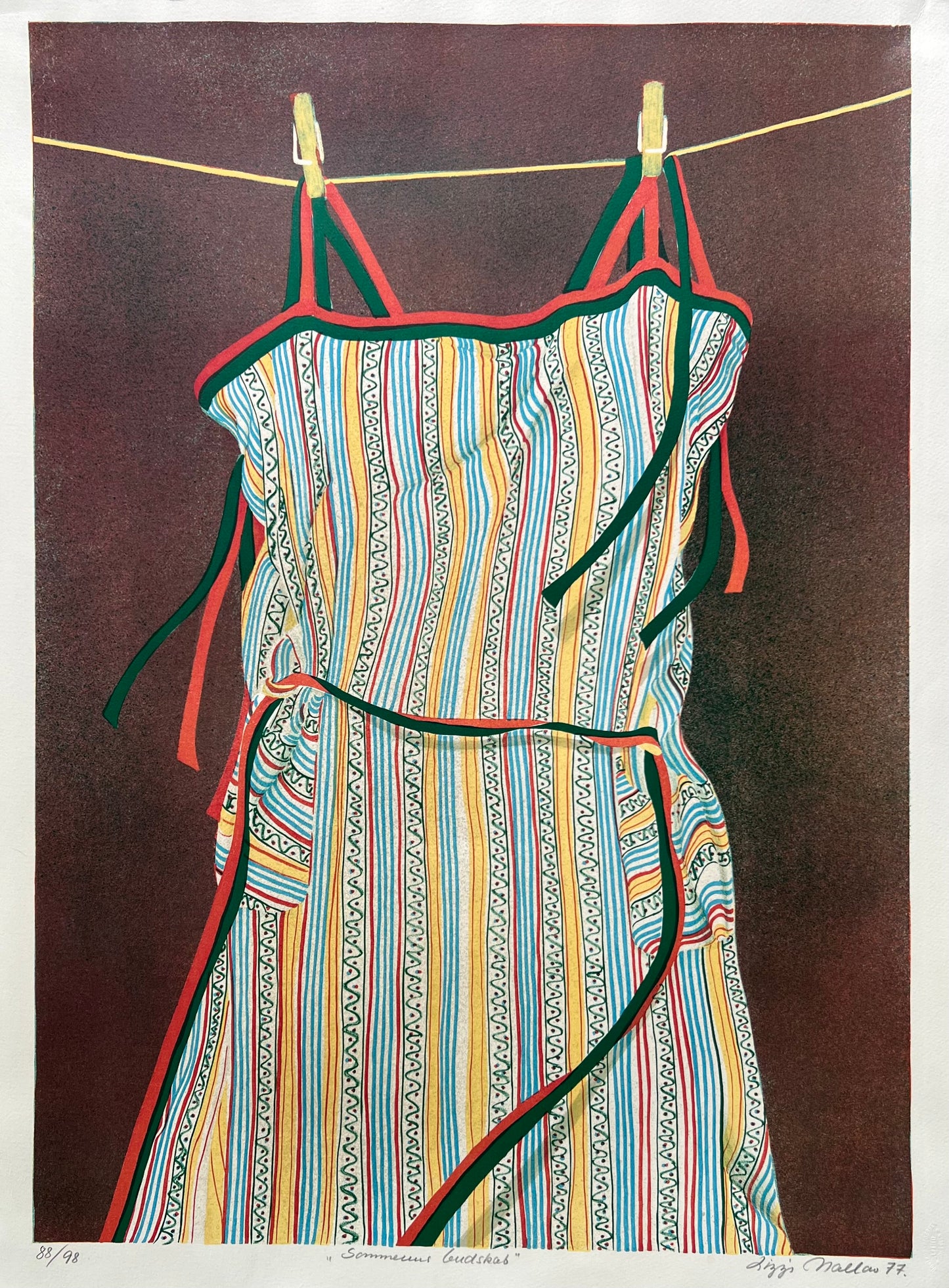 Lizzi Mallow. “Sommerens budskab”, 1977