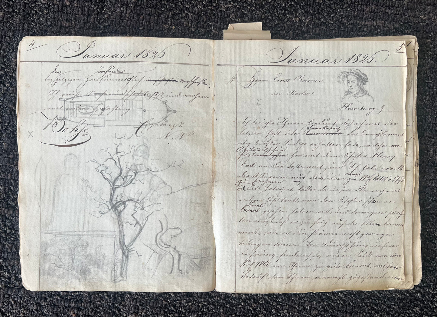 P. C. Skovgaard. Sketchbook, 1830/40’s