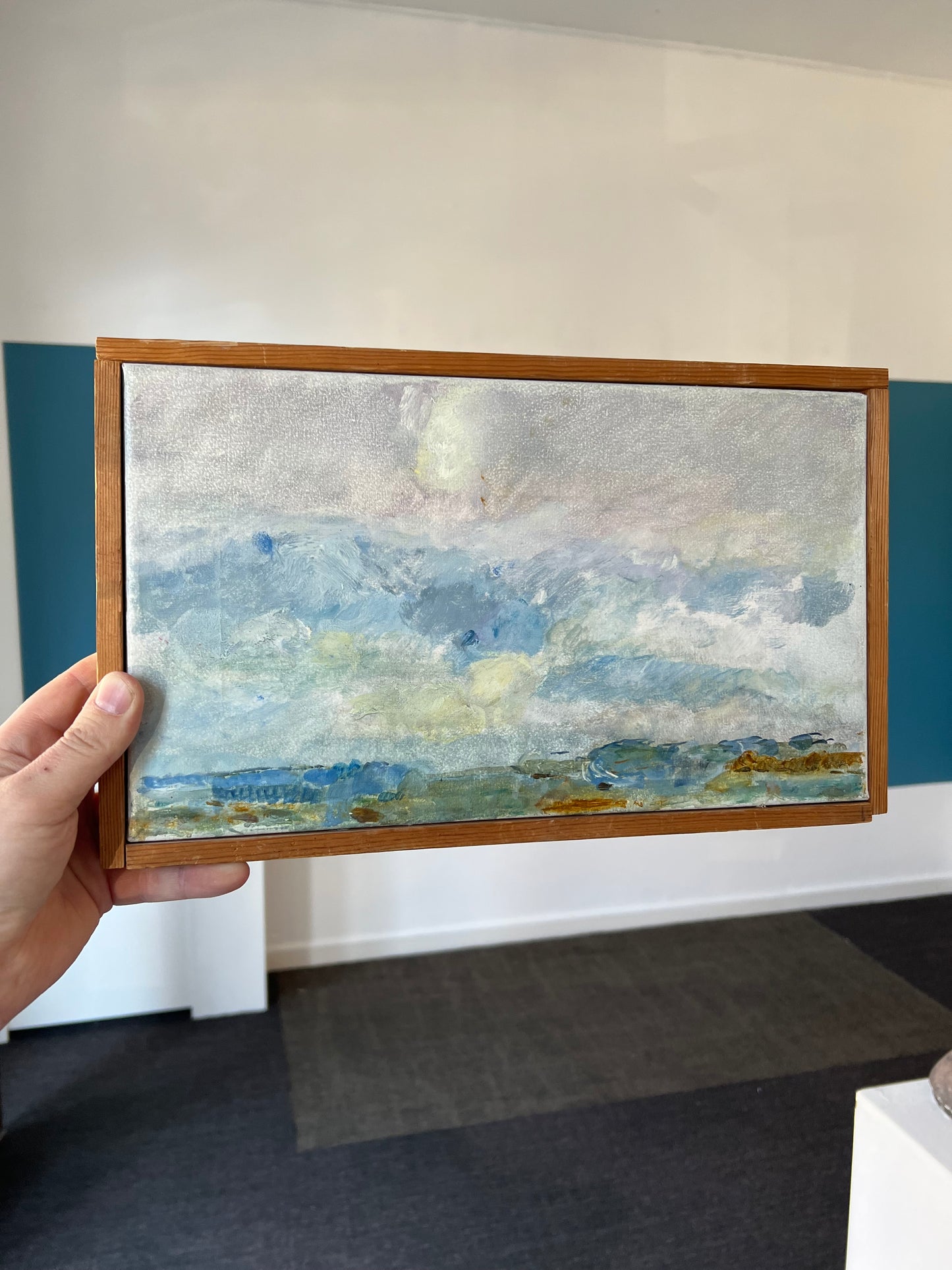 Pierre Lübecker. Landscape from Vejby, 1960’s