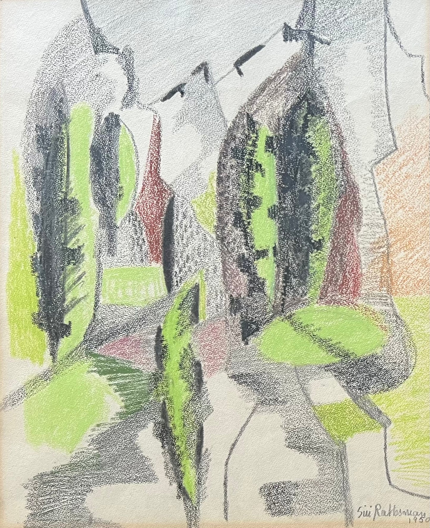 Siri Rathsman. Composition, 1950