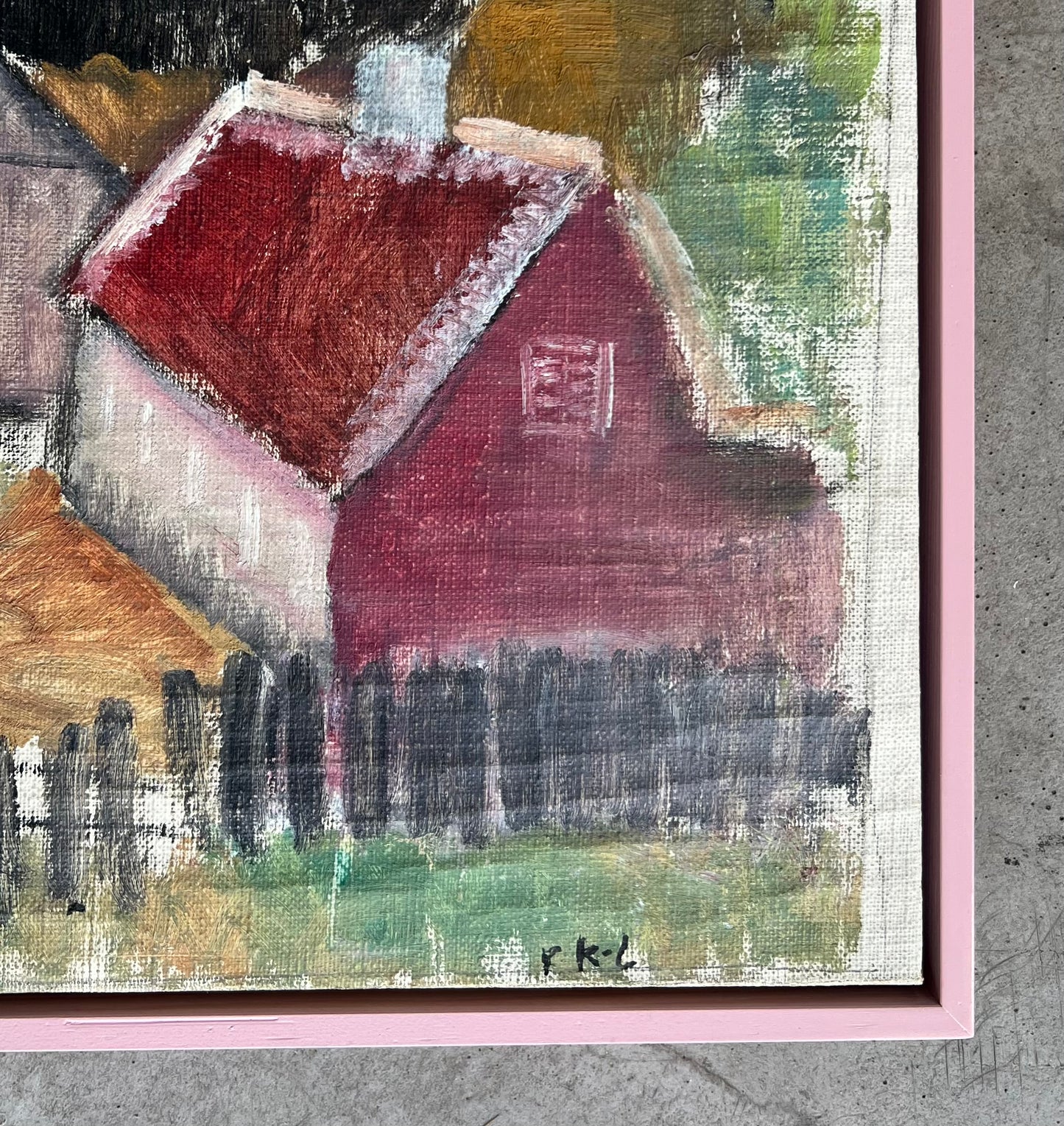 Rita Kernn-Larsen. Study of houses in Skagen, ca. 1932