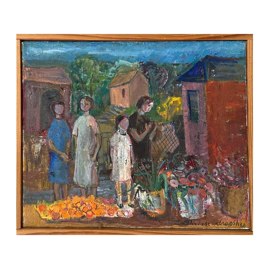 Therese Dragshøj. Market scenery