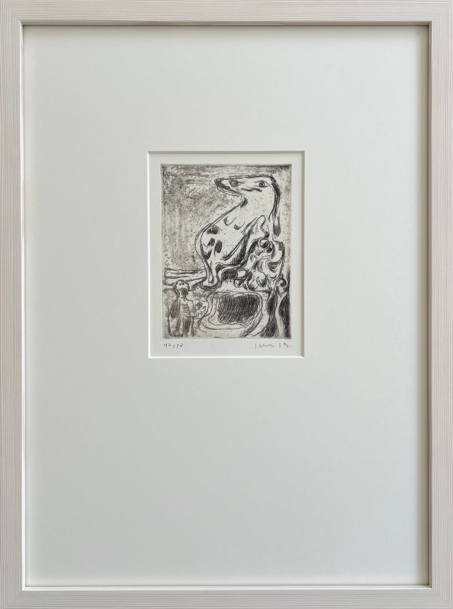 Asger Jorn. “Résistance masculine”, 1953/1961