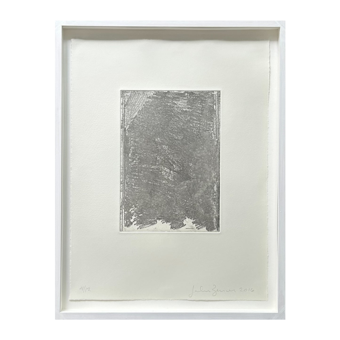 John Zurier. “Summer Book black softground”, 2016