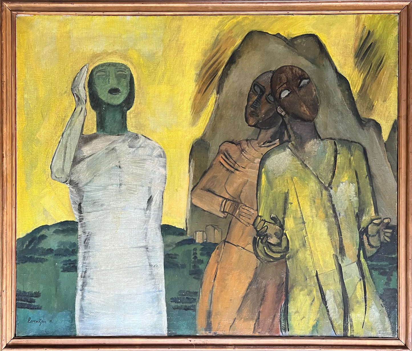 Mogens Lorentzen. “Opstandelse”, 1919
