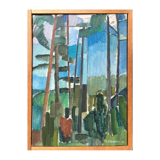 Brita Lönnberg-Elander. “Furustammar”, 1956