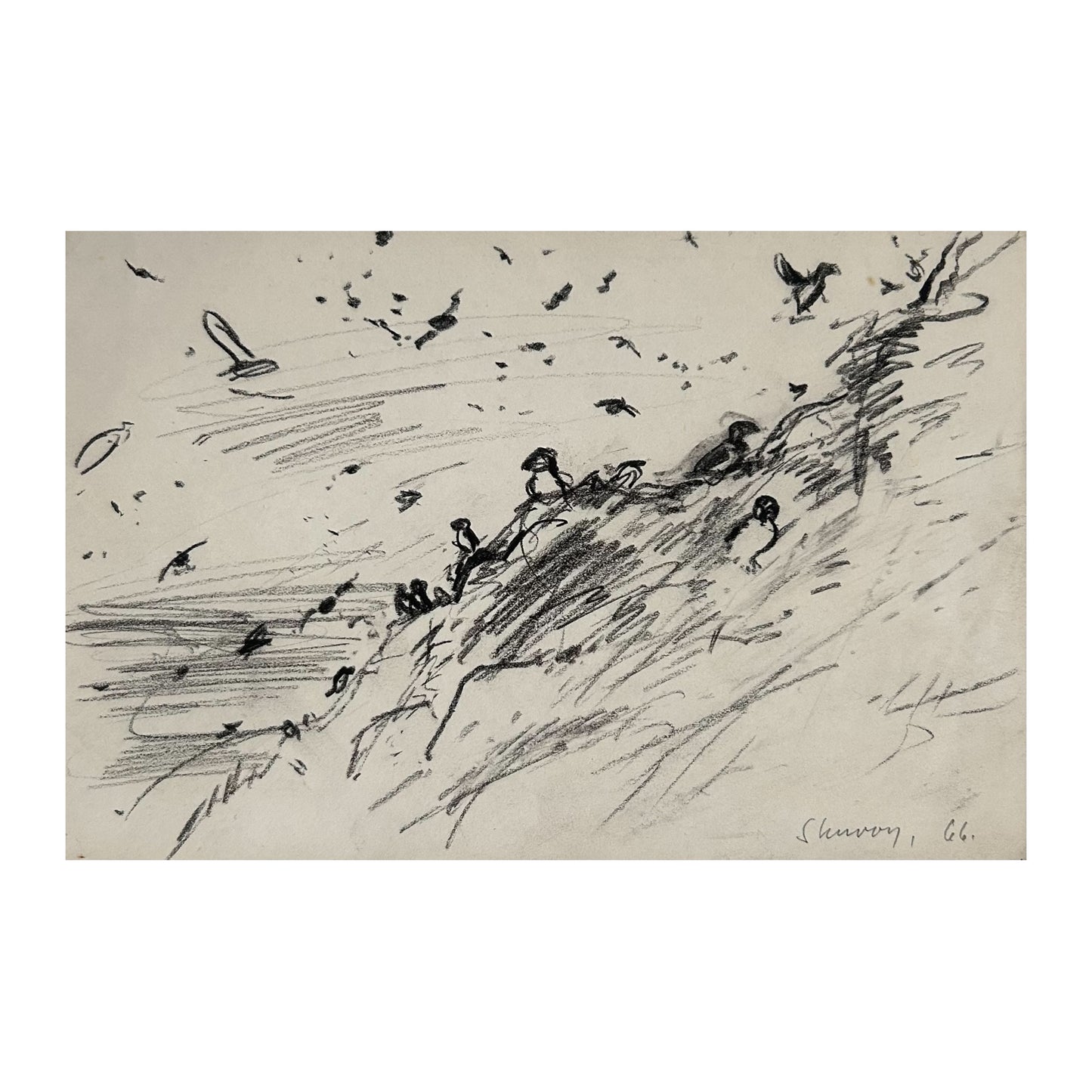 John Olsen. ”Skuvoy”, 1966