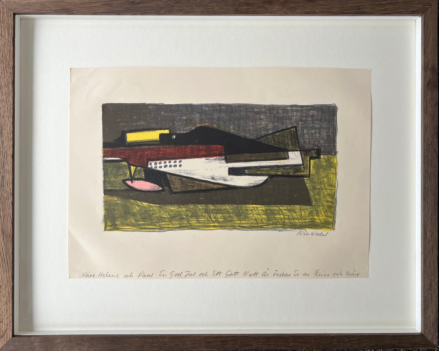 Nils Wedel. Composition, 1950’s