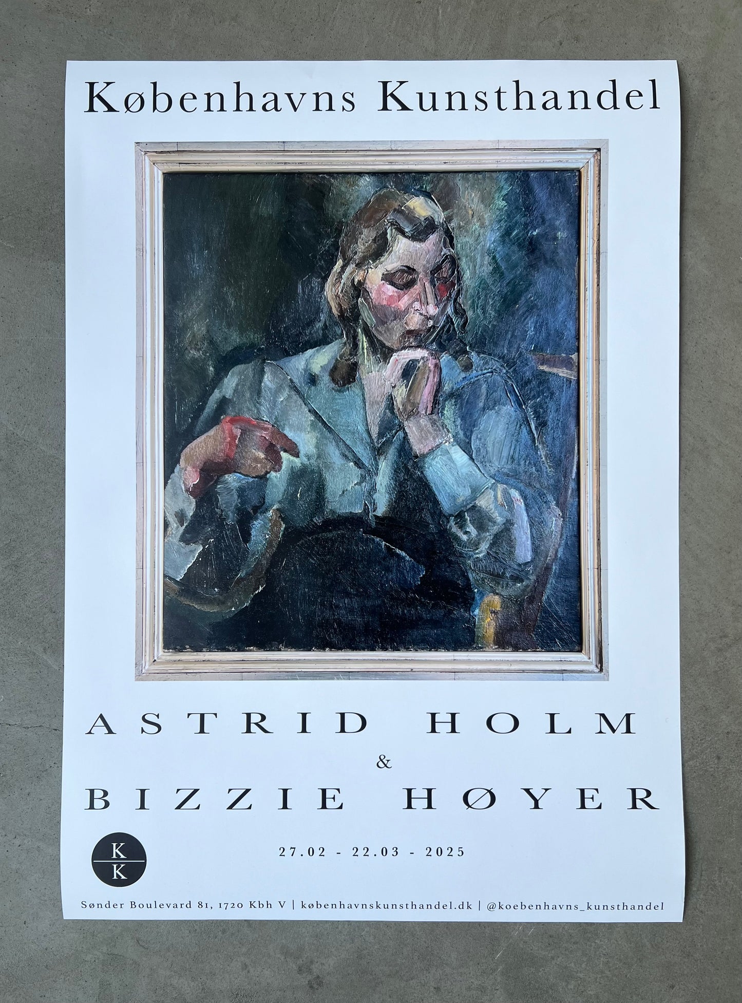 Astrid Holm & Bizzie Høyer. Poster, 2025