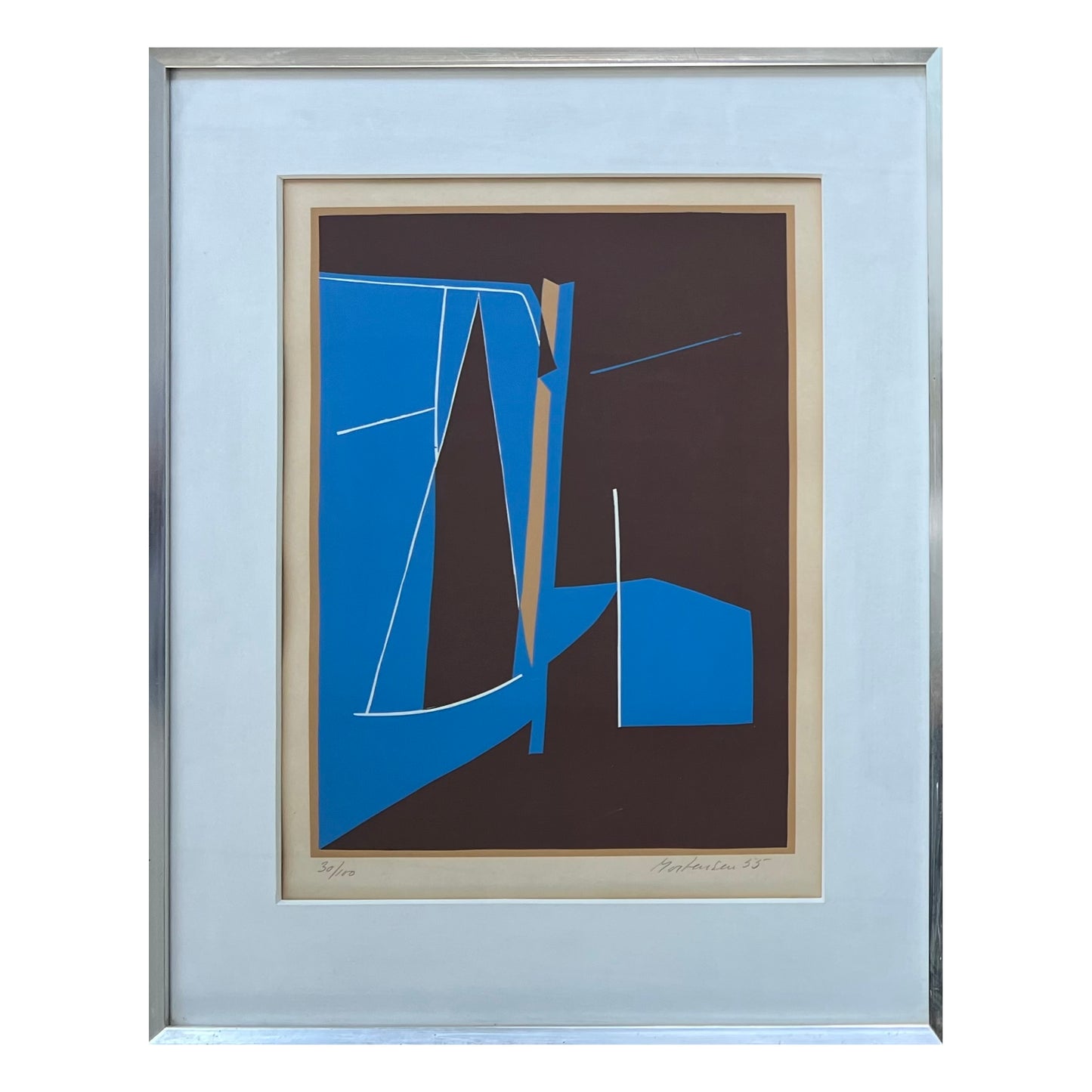 Richard Mortensen. Composition, 1955