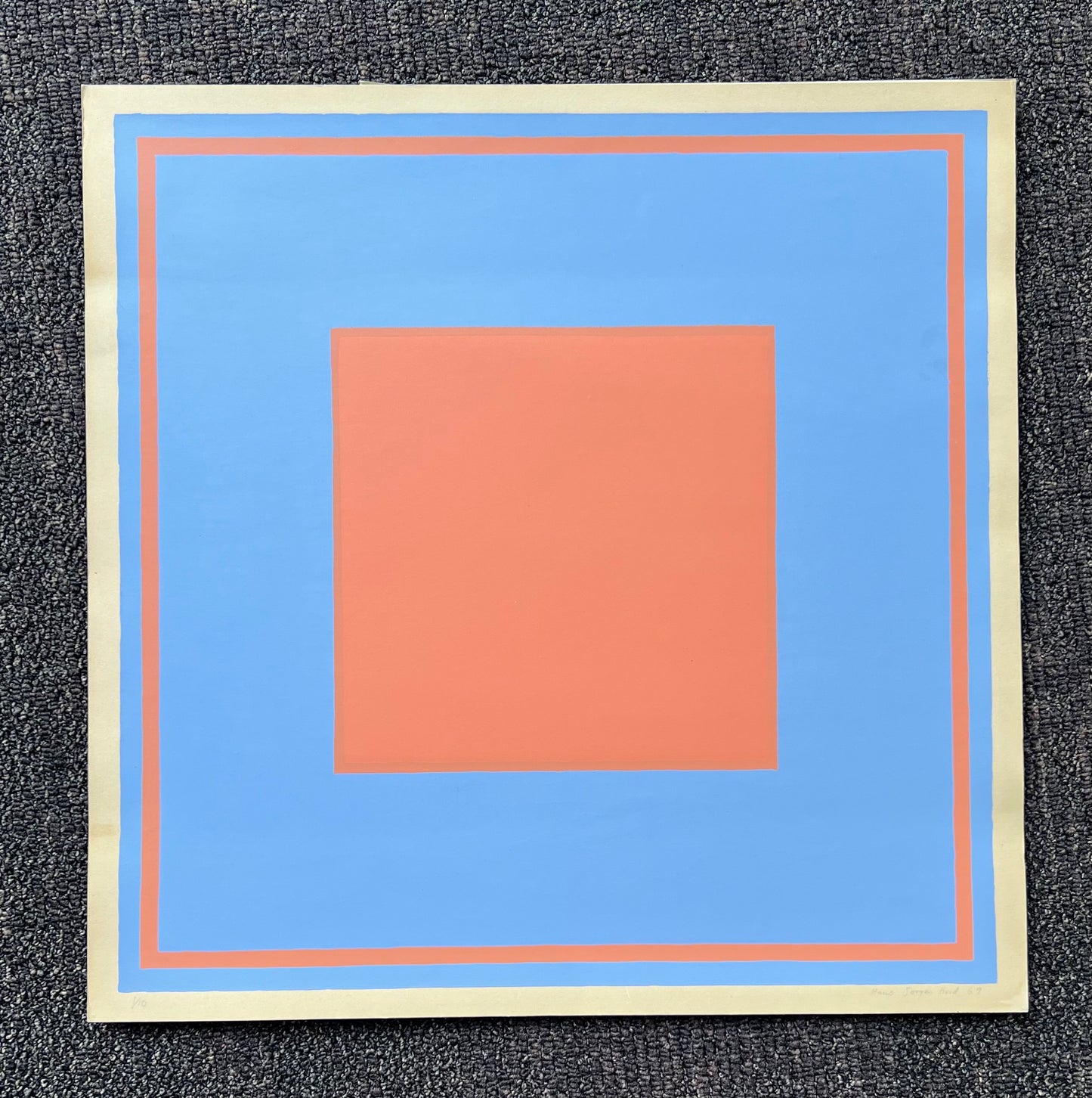 Hans Jørgen Hvid. Composition, 1969