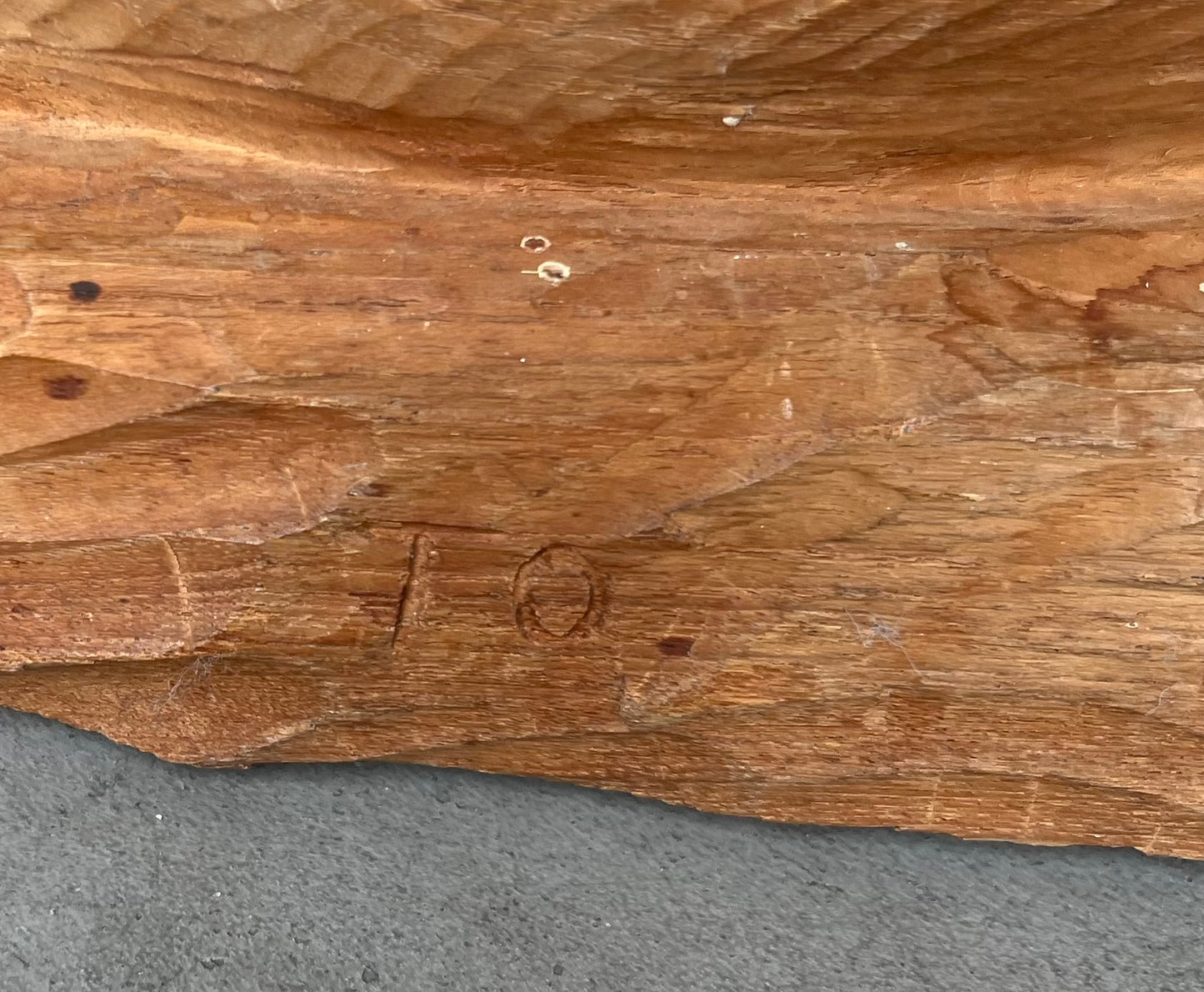 Tove Ólafsson. Relief of oak, 1950’s