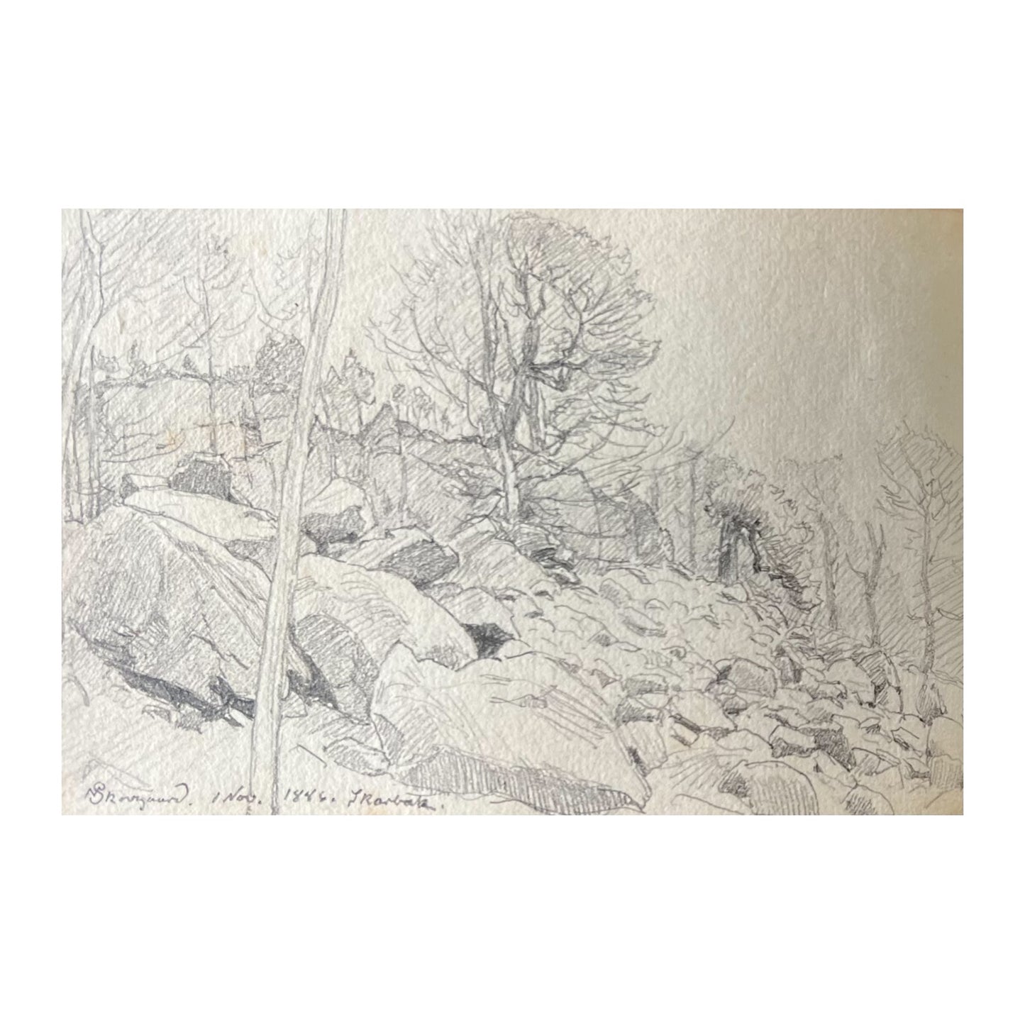 Niels Skovgaard. Sketchbook