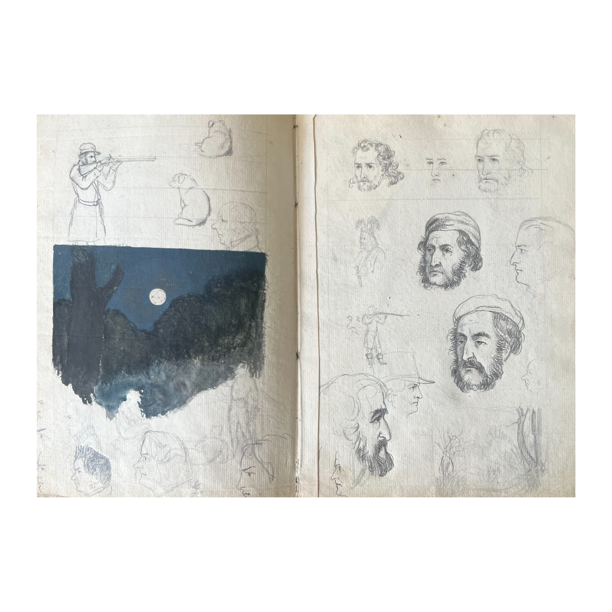 P. C. Skovgaard. Sketchbook, 1830/40’s