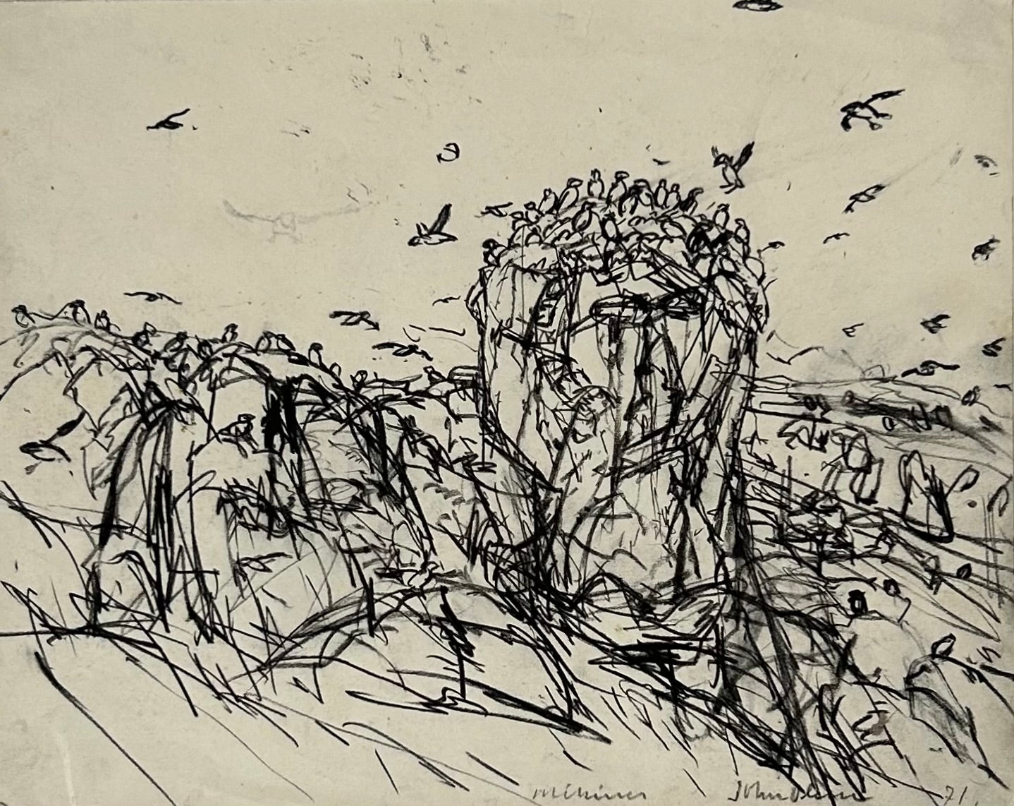 John Olsen. “Mikines”, 1971