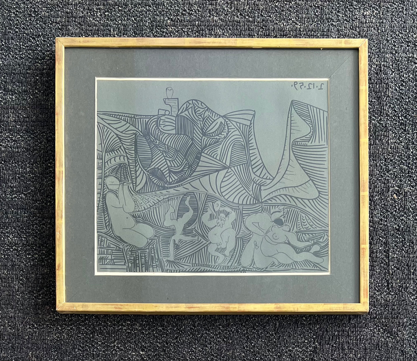 Pablo Picasso, after. “Bacchanale au Hibo”