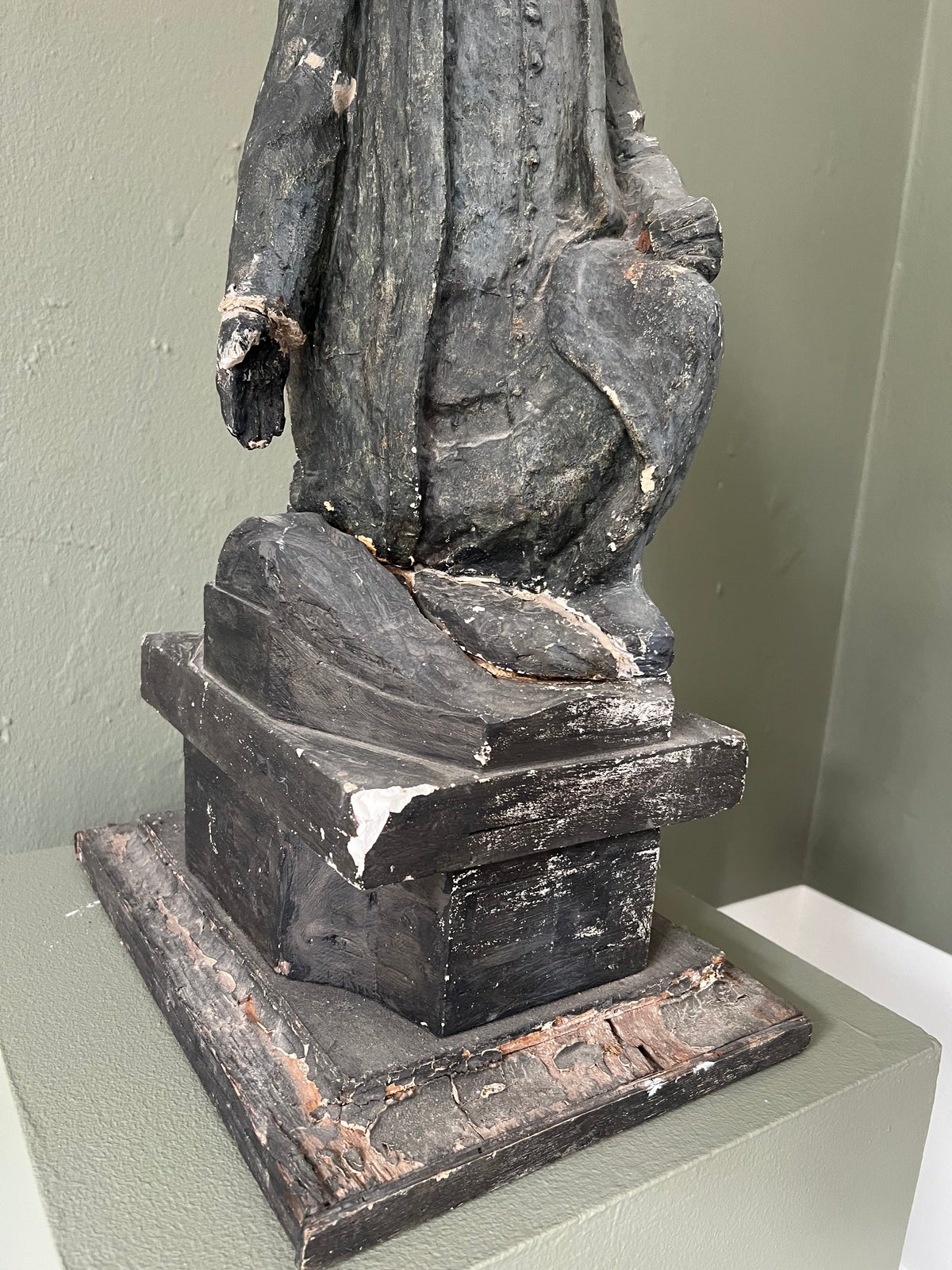 Niels Skovgaard. Sketch for the Grundtvig sculpture
