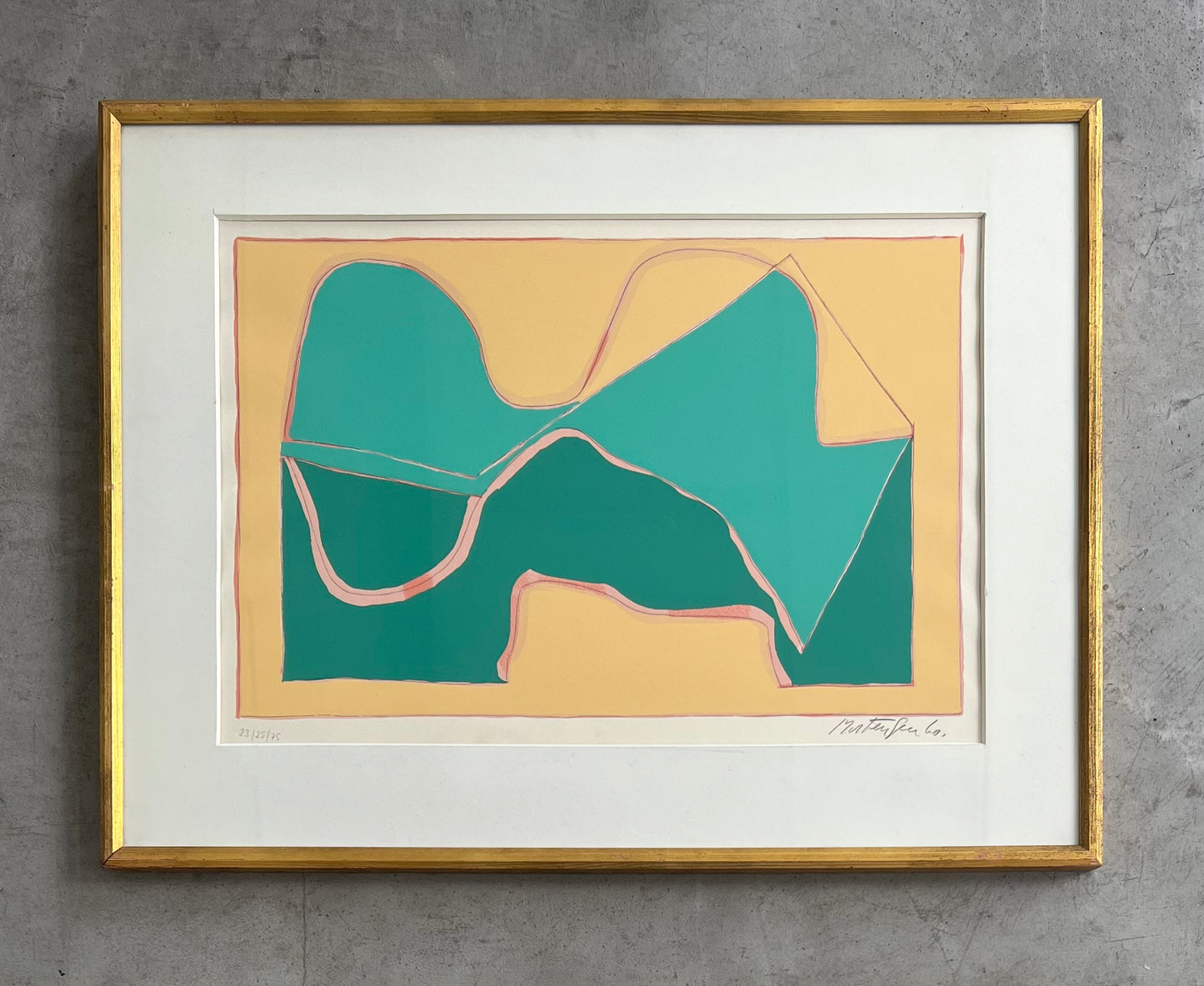 Richard Mortensen. Composition, 1960