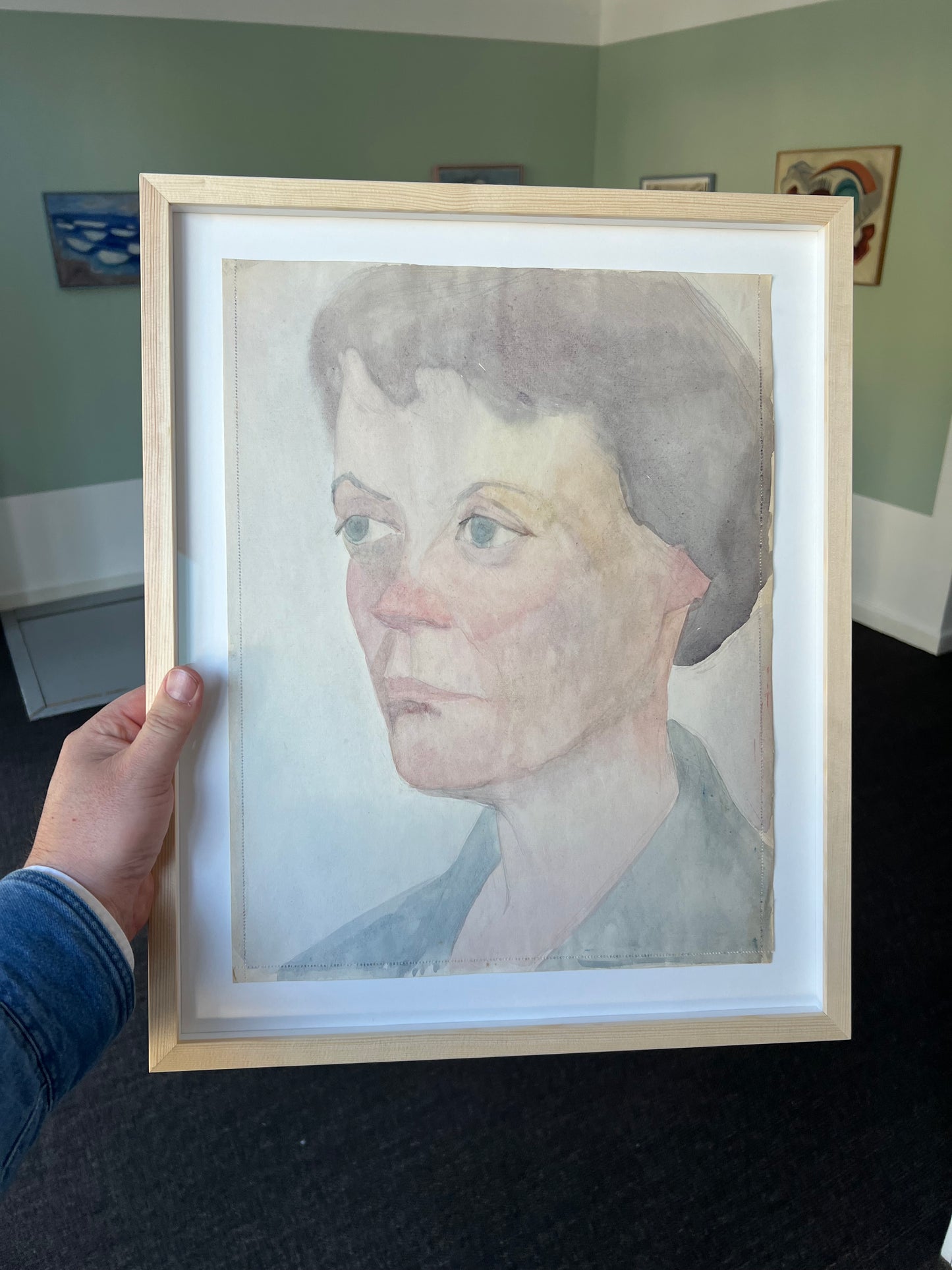 Elsa Nielsen. Portrait of Jane Muus, 1950’s