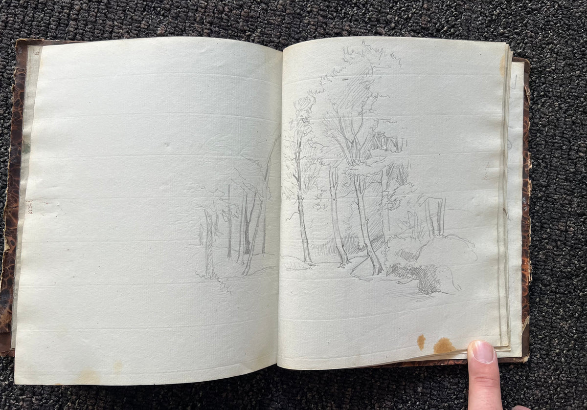 Niels Skovgaard. Sketchbook