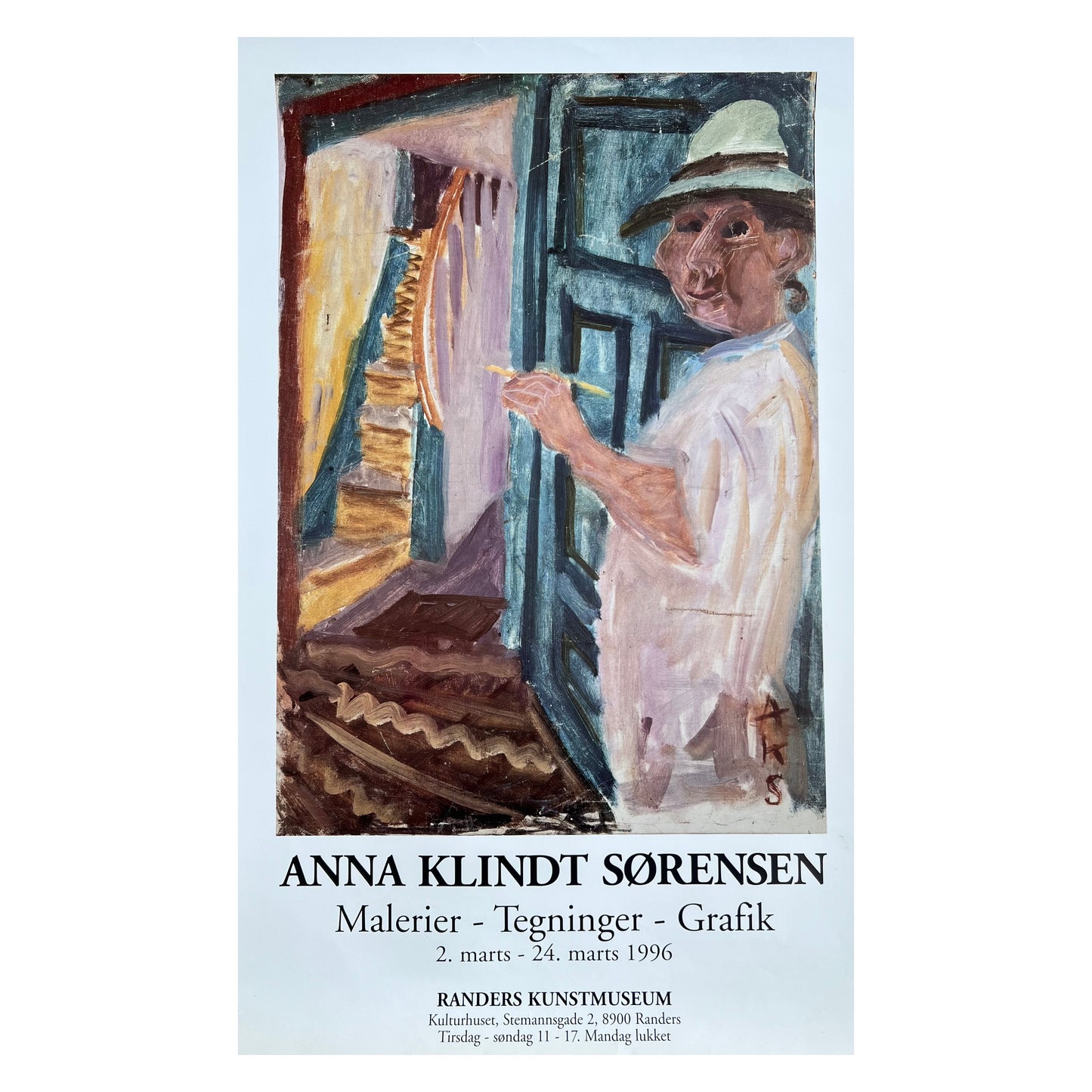 Anna Klindt Sørensen. Exhibition poster