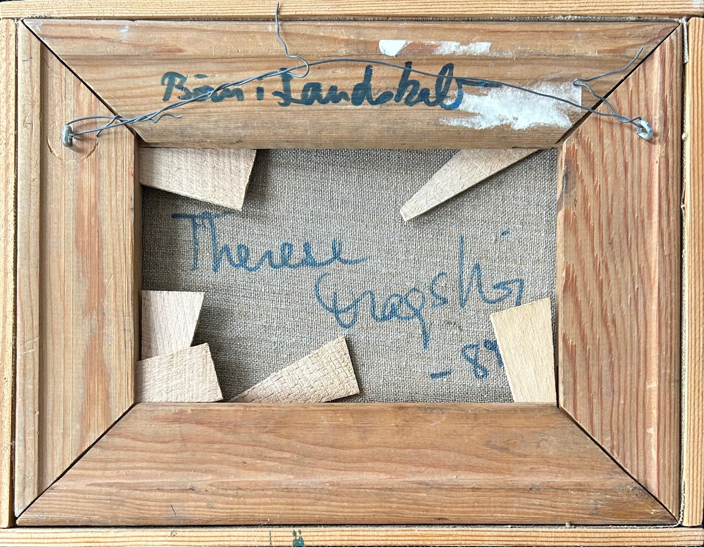 Therese Dragshøj. “Børn i landskab”, 1982