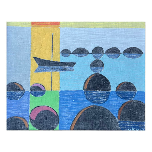 Vilhelm Bjerke-Petersen. Composition, 1951