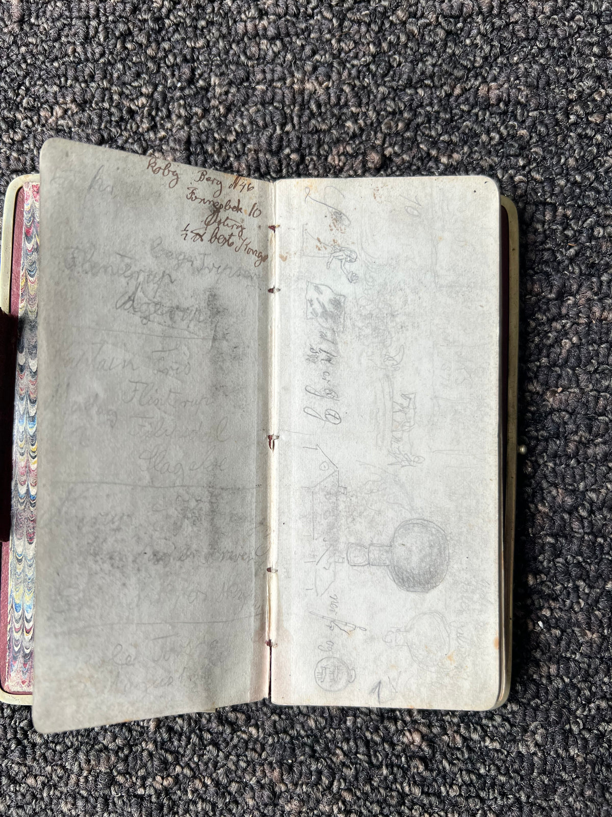 Niels Skovgaard. Sketchbook