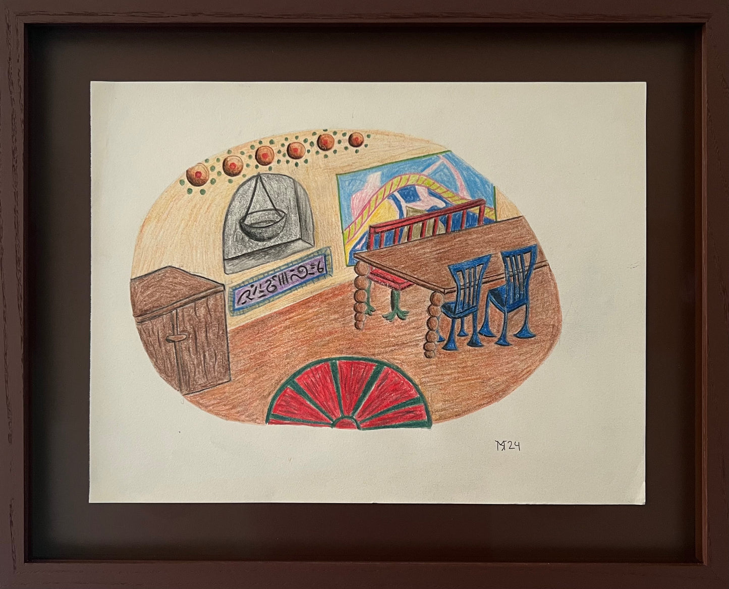 Mette Rasmussen. “Kunstnerhjem I”, 2024