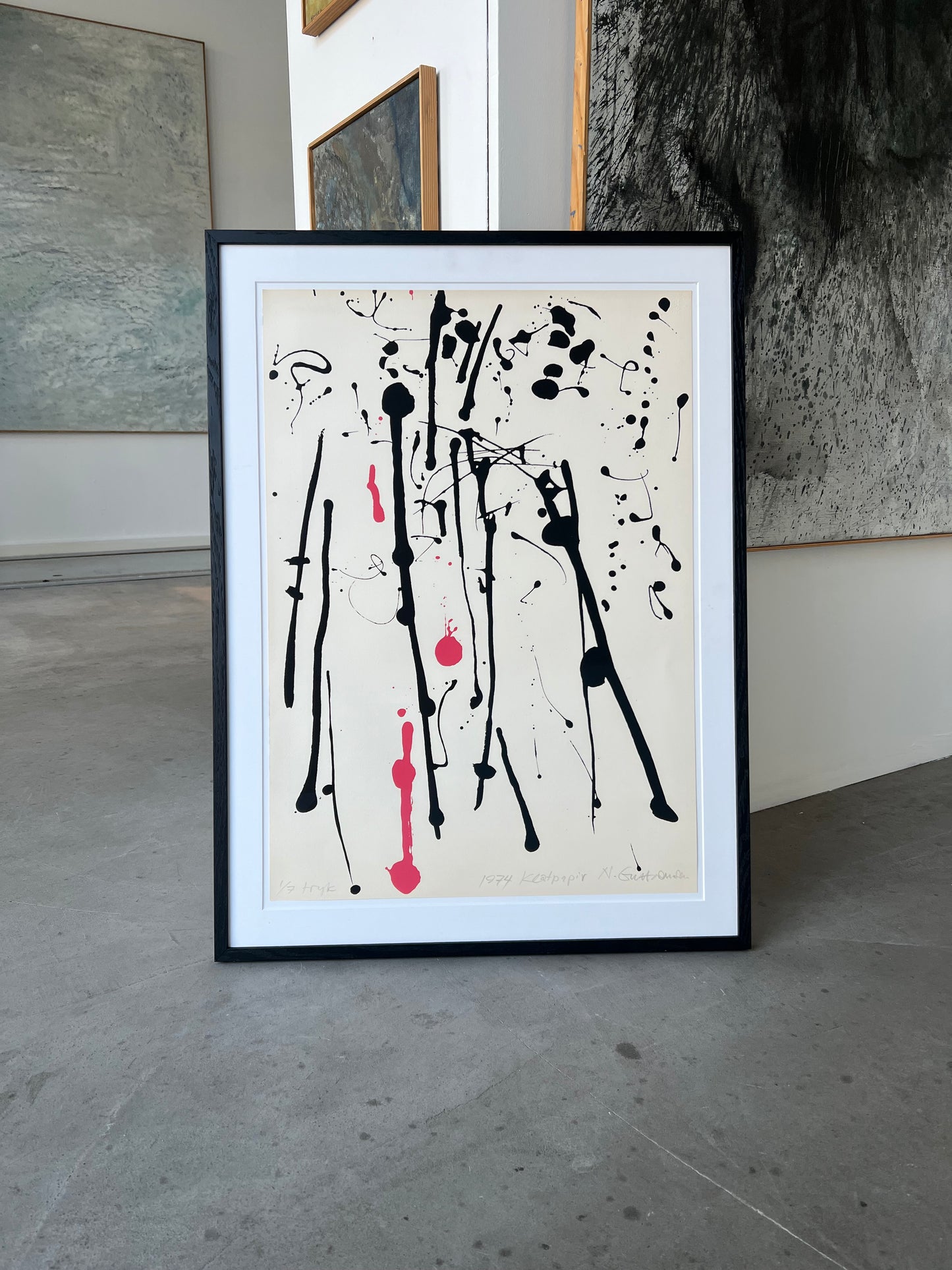 Niels Guttormsen. “Klatpapir”, 1974