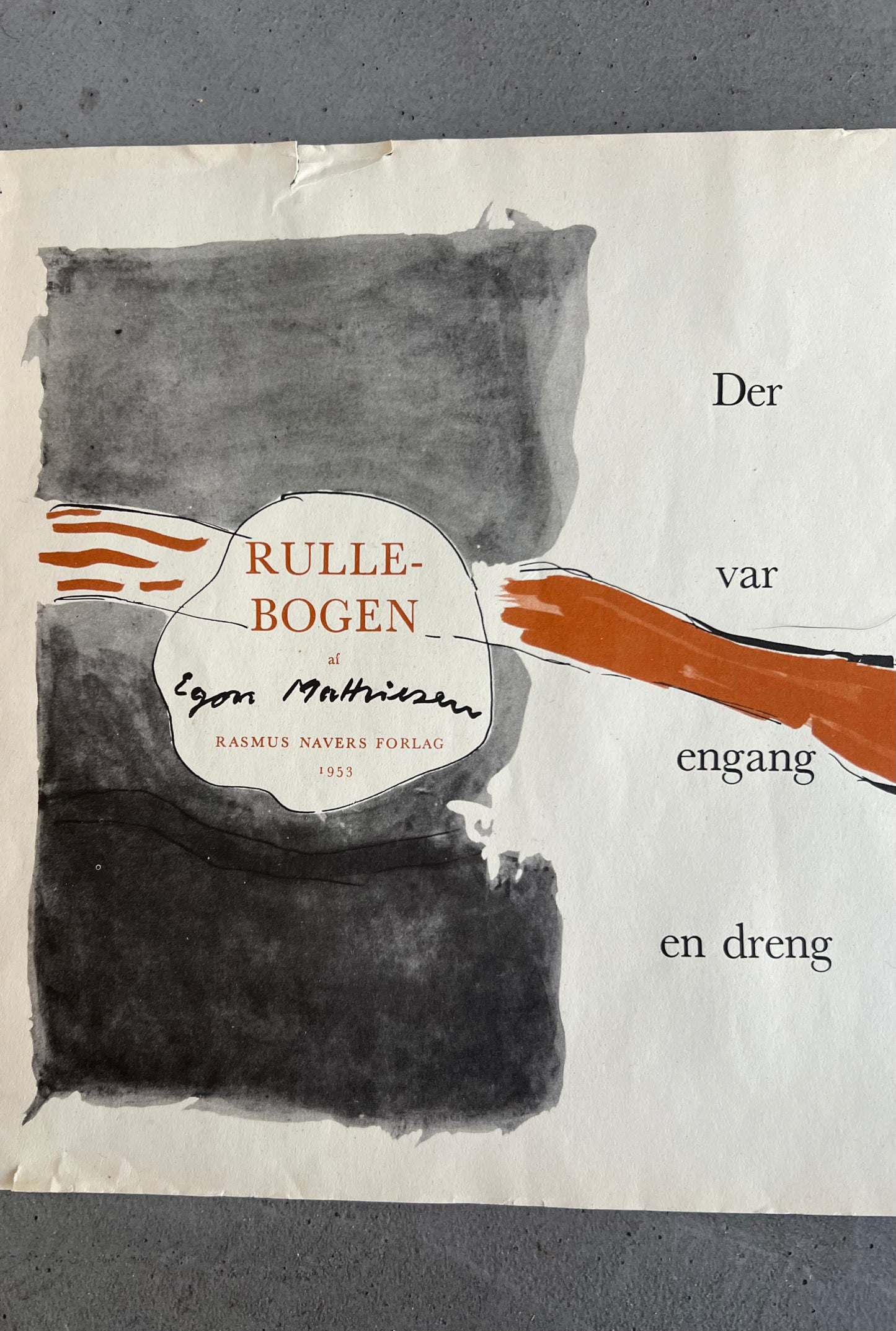 Egon Mathiesen. “Rullebogen”, 1953