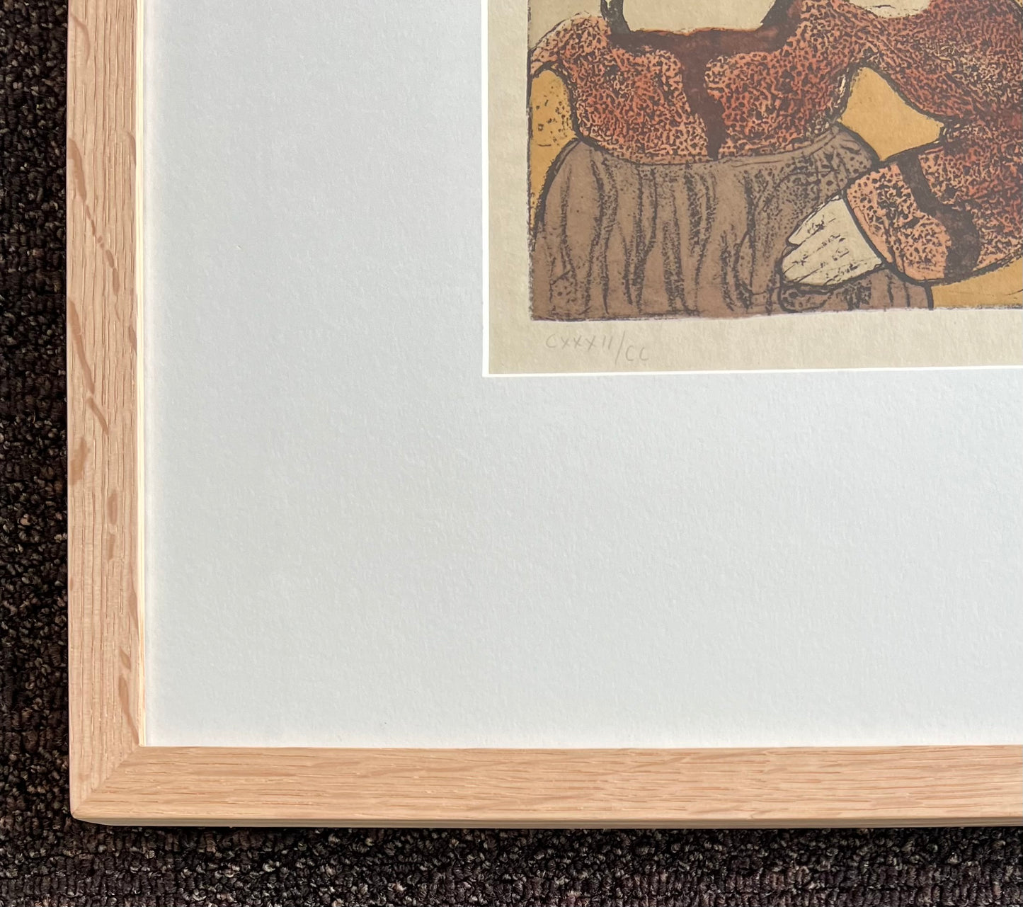 Émile Bernard. “Bretonne étendant le linge”