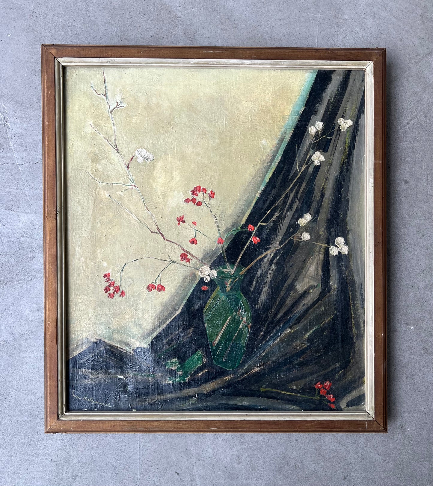 Sven Dalsgaard. Study of flowers, ca. 1938