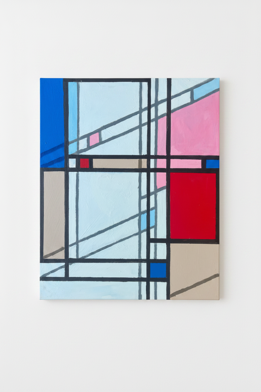 Peter Holck. “Mondrian i sollys”, 2025