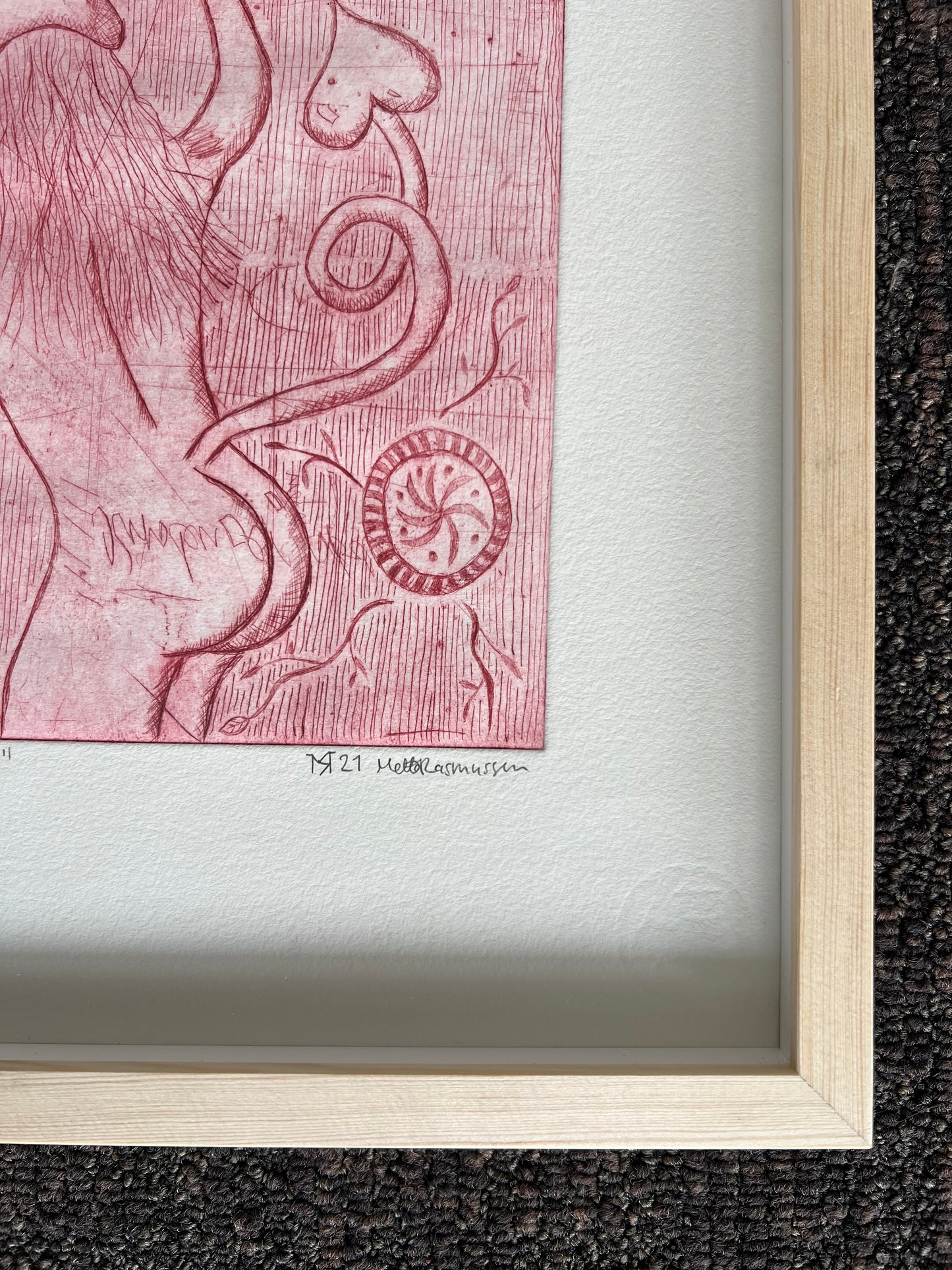 Mette Rasmussen. “Glæde”, 2021